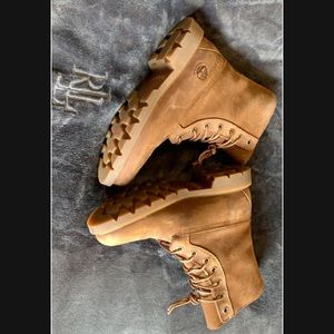 Fuzzy Timberland boots